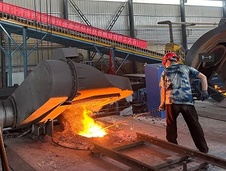 Two enamel coating lines