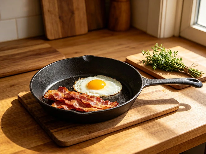 Cast Iron Round Skillet