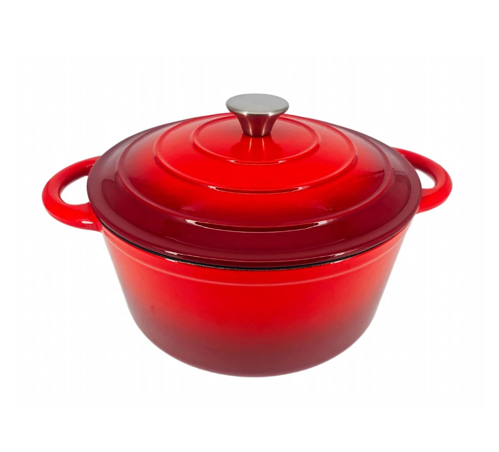 Enameled Cast Iron Round Casserole