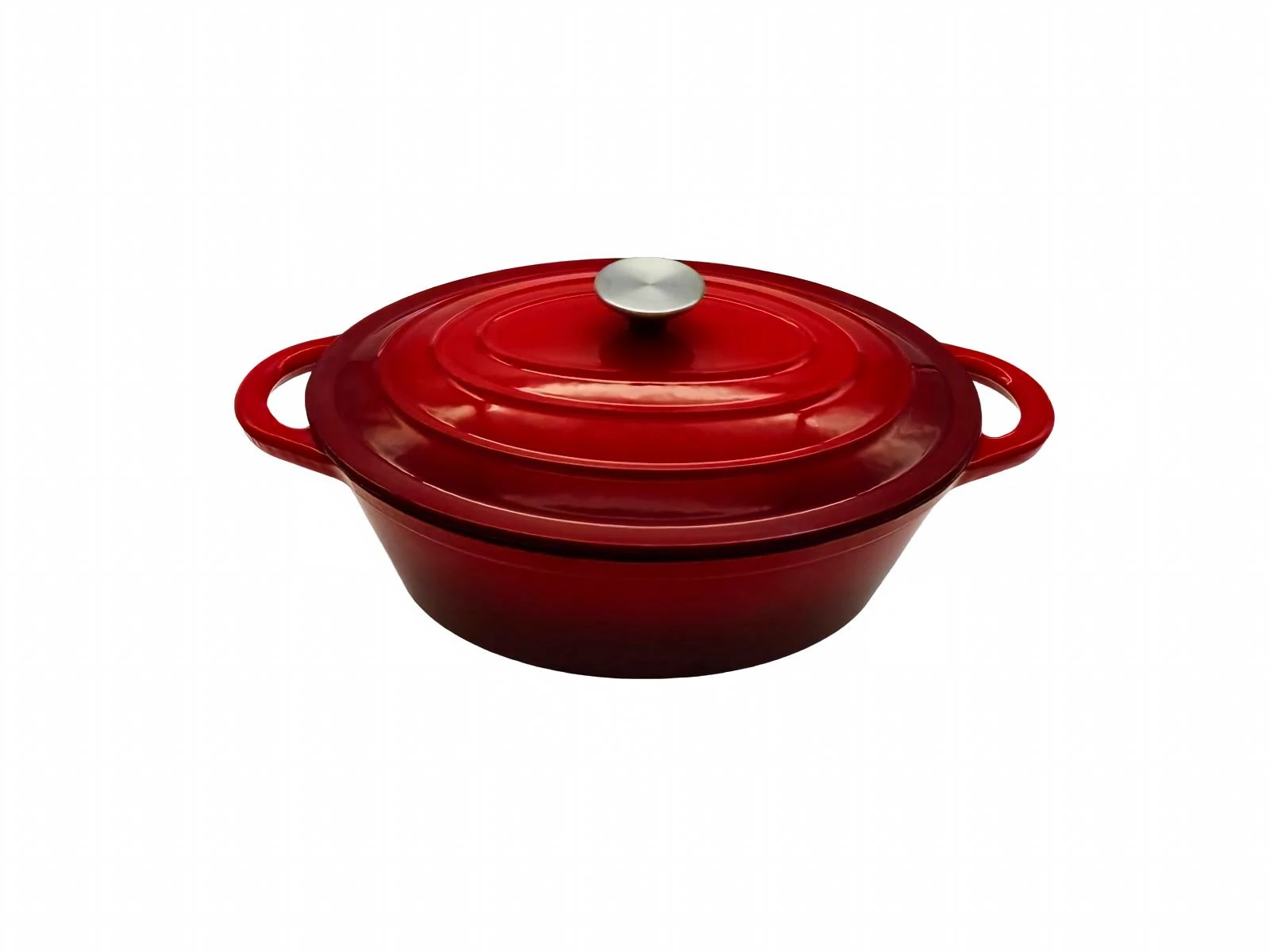 Enameled Cast Iron oval Casserole
