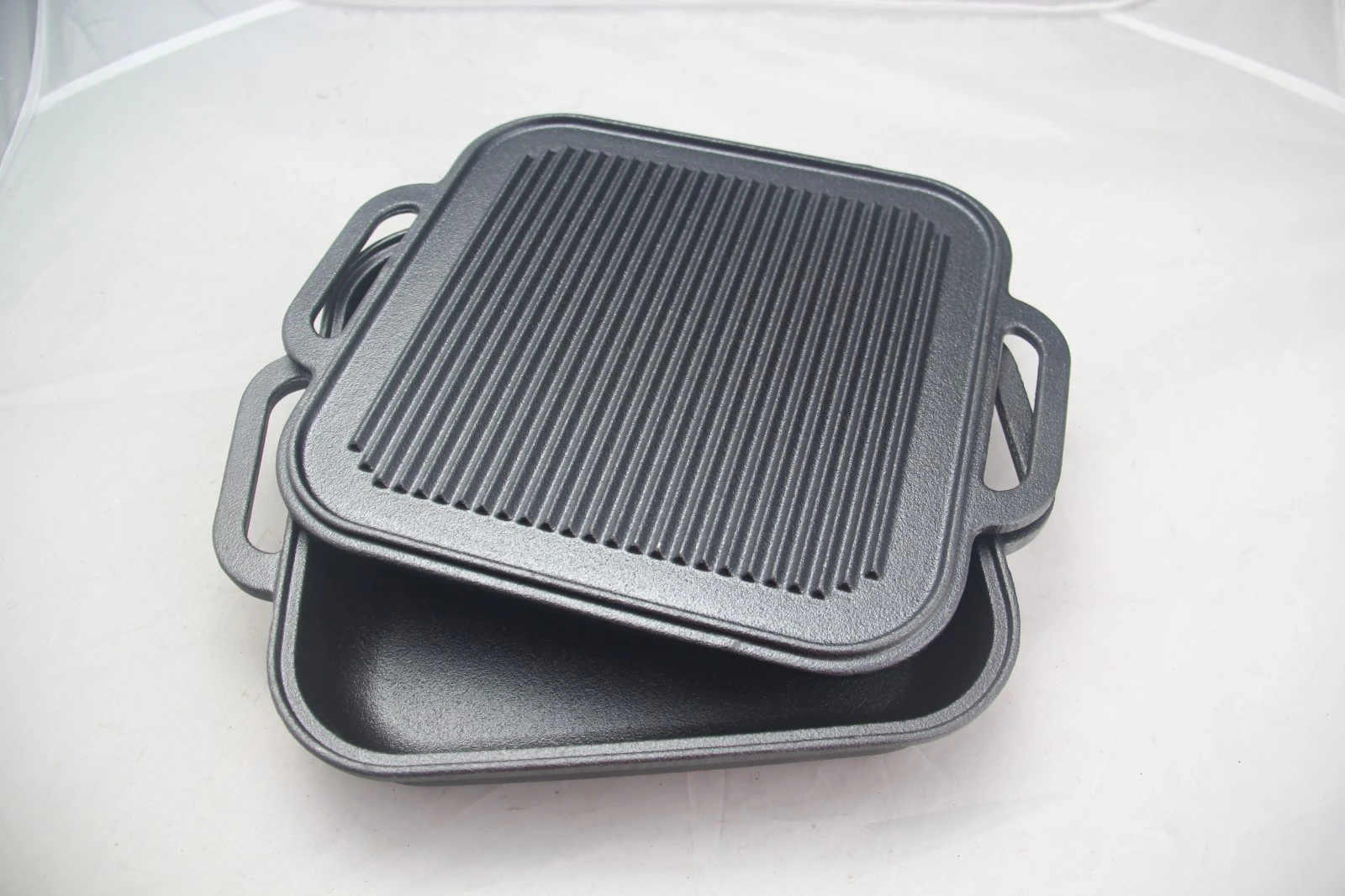 Cast Iron Square Combo Cooker 25.5cm